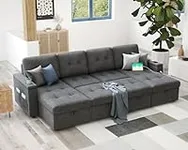 AMERLIFE Pull Out Sofa Bed, 109 Inc