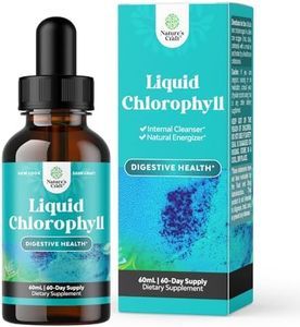 Natural Chlorophyll Liquid Drops for Water - Liquid Chlorophyll Mint Flavored for Digestive Support Bad Breath Gut Health Liver Support Whole Body Cleanse Anti Aging Skin Care and Immune Support 2oz