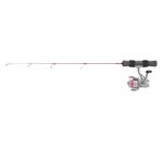 Clam 9574 Lady Ice Buster Ultra Light Action Rod and Reel Combo, 24-Inch