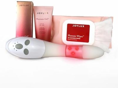 Joylux - vFit Device, Photonic Gel & Wipes Set, Feminine Health Device for Women, Promotes Natural Hydration, for At-Home Wellness and Self-Care (3-Pack Set)