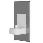 Wall Mounted Electric Toothbrush Charger, Polished Steel Finish, Replaces Shaver Socket