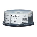 Verbatim 98924 M-Disc BD-R DL 50GB 6X Surface - 25pk Spindle