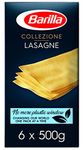 Barilla Pasta, Premium Lasagne Dried Pasta Sheets, Authentic Italian Quality, Pasta Bulk Pack of 6 x 500g