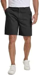 JMIERR Mens Cargo Shorts Cotton Carpenter Shorts Elastic Waist Work Shorts for Men Construction with Pockets Summer Clothes, M, Black