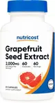 Nutricost Grapefruit Seed Extract 2,000mg, 60 Vegetarian Capsules - Gluten Free, Non-GMO
