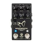 Walrus Audio Monumental Black Stereo Harmonic Tap Tremolo - Guitar Effect
