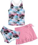 Girls Tankini Bathing Suits Set 9-1