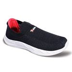 DELWIN Running Shoes for Mens, Casual Shoes for Boys & Mens, Mens Running Shoes, Comfortable Walking Shoes for Mens Black