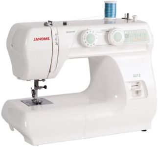 Janome 2212 Front-Loading Sewing Machine with 12 Built-In Stitches