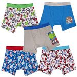 Spiderman Boys' Toddler Superhero Friends 100% Combed Cotton Underwear Multipacks with Iron Man, Hulk, 5-Pack Boxer Brief Spidey Multi-Hero, 2-3 Years