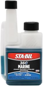 STA-BIL 360 Marine Fuel System Treatment, 8 oz – Treats 80 Gallons – Fuel System Cleaner & Injector Cleaner for Boats & Watercraft, Removes Water, Prevents Corrosion & Ethanol Damage
