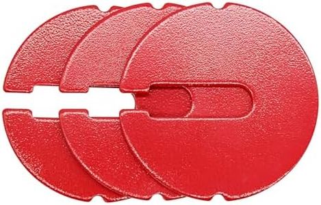 Denkuhin Table Inserts For 14 Inch Band Saws Or Scroll Saws (Aluminum, Diameter: 2.5 In, Thickness: 0.1 In)-Compatible With Delta/Rockwell Replace Part-3 PCS