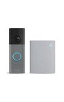 Ring Battery Video Doorbell (newest gen) + Chime (3rd Gen) | Video Doorbell Camera with Retinal 2K, up to 6x Enhanced Zoom | Built-In Battery | 30-day free trial of Ring Subscription Plan