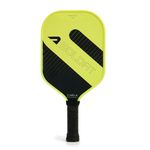 Boldfit Pickle Ball Racket 13mm Fiberglass Surface Pickleball Paddle with Hexacore Structure Pickleball Racket Carbon Paddle Grip Handle for Comfort, Enhanced Power, Performance True Balance - Yellow