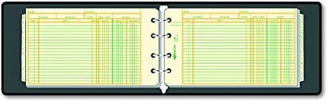 Rediform 63453 1" 4-Ring Ledger Bin