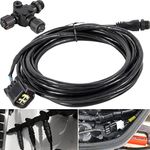 for Yamaha Engine Interface Cable NMEA2000 Connection with T Connector for Yamaha 2006 & Newer, Replace # 000-0120-37, 3004.6865-4.5 m (15 ft)