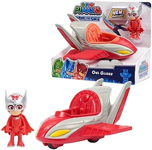 PJ MASKS 95822 Save The Sky Owl Glider Vehicle, Multicolour, 3 inches