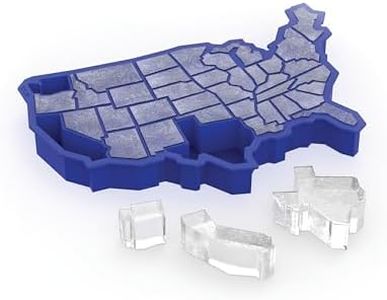 U Ice of A Silicone Mold and Ice Cube Tray- Candy, Soap, Toy, DIY by TrueZoo, Blue