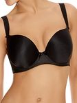 Freya Deco Moulded T-Shirt Bra Black Black 34GG