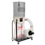 JET Vortex Cone Dust Collector, 2-Micron Canister Filter, 1-1/2 HP, 115/230V 1Ph (DC-1100VX-CK)