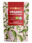 HYNTMYT Organic Black Tea Bags, USDA Organic Black Tea, Mellow & Smooth Taste, Unsweetened, Lower Caffeine, 120 Count