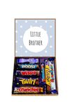 Little Brother Cadburys Sweet Box Birthday Chocolate Gift Box Hamper Great For All Occassions Birthday Presents - 8 Full Size Bars Chocolates Birthday Christmas Easter