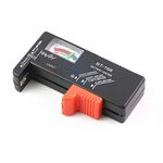 JEEJEX Universal Battery Tester Battery Checker for AAA AA C D 9V 1.5V Button Coin Cell Household Battery Capacity Tester Batteries Tester