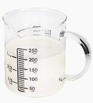 Beaker Mug 250ml Borosilicate Glass Coffee Milk Tea Mug Best Gift