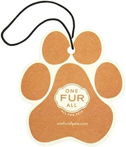 One Fur All Pet-Friendly Car Air Freshener - Pina Colada Pack of 4 - Non-Toxic, Long-Lasting Odor Eliminating Air Freshener for Small Spaces & Cars