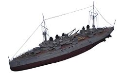 Hobbyboss 86503 Boss 1:350 Scale French Navy Pre Dreadnought Battleship Danton Plastic Model Kit, Multicoloured