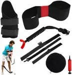 PrecisionMaster Golf Swing Trainer Aid - Complete Golf Training Set for Beginners, Golf Swing Training Accessories - Premium Equipment for Swing, Master Your Swing with 5 Essential Tools