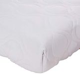 SheetWorld Quilted Fitted Pack N Play Mattress Pad, Fits Graco 27 x 39, Solid White, Made in USA