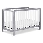 Carter's by DaVinci Colby 4-in-1 Low-profile Convertible Crib, Grey and White