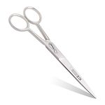 Hairdressing Scissors 5.5" - Anti-Rust Hair Cutting Scissor - Tempered Ice Stainless Steel Barber Scissors - Beard Grooming Hair Scissors for Salons – Ergonomic Essential Styling Tool for Men/Women