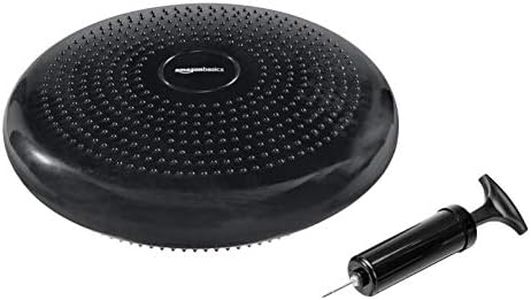 Amazon Basics Balance Training Stability Disc Cushion - Black