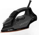 Breville VIN409 Aero Ceramic Steam Iron, 2400 W, 250 milliliters, Black & Rose Gold