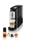 Krups XN8908 Nespresso Atelier Coffee Capsule Machine | Milk Frothing System Directly in Cup | Hot and Cold Drinks | 1 Litre Water Tank | 19 Bar Pressure | Black/Silver