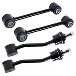 AUQDD 4Pcs (K3197 x2 K80244 x2) Front and Rear Sway Bar Stabilizer Link Compatible With 2006-1997 Je-ep Wrangler TJ