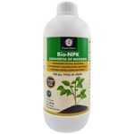 OrganicDews Bio NPK consortia (5x10^8 CFU/ML) Bio Inoculum Fertilizer (1 Litre) for Plants - Soil Fertility, Faster Plant Growth and Increases the Yield 1 Litre