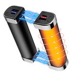 Rechargeable Hand Warmers 2 Pack, 10000mAh 2 in 1 Magnetic Electric Hand Warmer, Portable USB Hand Warmer Power Bank, Best Winter Gifts for Women & Men.