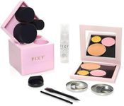 FIXY Makeup Repair Kit - Repressing tool for Eyeshadows, Blush & Highlighter or Depot | Organize Makeup Round Pans in Makeup Palette with Mirror | Makeup Artist Must Haves