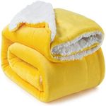 BRANDONN New Born Baby Blankets All Season Fluffy 2 Layered Ac Wrapping Sheet Flannel And Sherpa Blanket For Baby Boys And Baby Girls, Toddlers 130 Cm X 105 Cm,(3-24 Months)(Lightweight), Pack Of 1