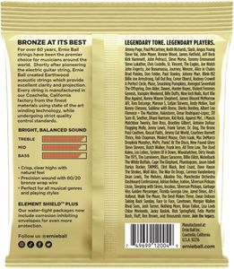 Ernie Ball Earthwood Acoustic Guitar Strings, 11-52