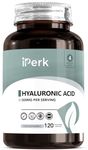 iperk Hyaluronic Acid 300mg | 120 Capsules 4 Months Supply | Hyaluronic Acid Supplement