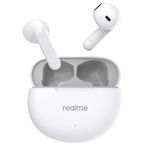 realme Buds T01 Truly Wireless in-Ear Earbuds with AI ENC for Calls, 13mm Dynamic Driver, Upto 28Hrs Battery, 88mm Latency, Bluetooth V5.4 & Google Fast Pair (White)