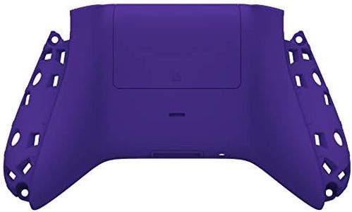 eXtremeRate Purple Soft Touch Custom Bottom Shell w/Battery Cover for Xbox Series S/X Controller - Controller & Side Rails NOT Included