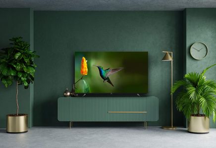 TCL 55" QLED 4K Fire TV – HDR10+, Dolby Vision & Atmos, Alexa, Black