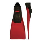 Finis Rubber Long Floating Fins, Size 9-11 (Black/Red)