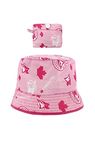 Gertex MLB Toronto Blue Jays Kids Reversible/Packable Bucket Hat (Pink)