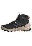 adidas Men's Terrex AX4 Mid Beta Cold.RDY Hiking Shoes, Core Black/Carbon/Semi Impact Orange, 10.5 UK